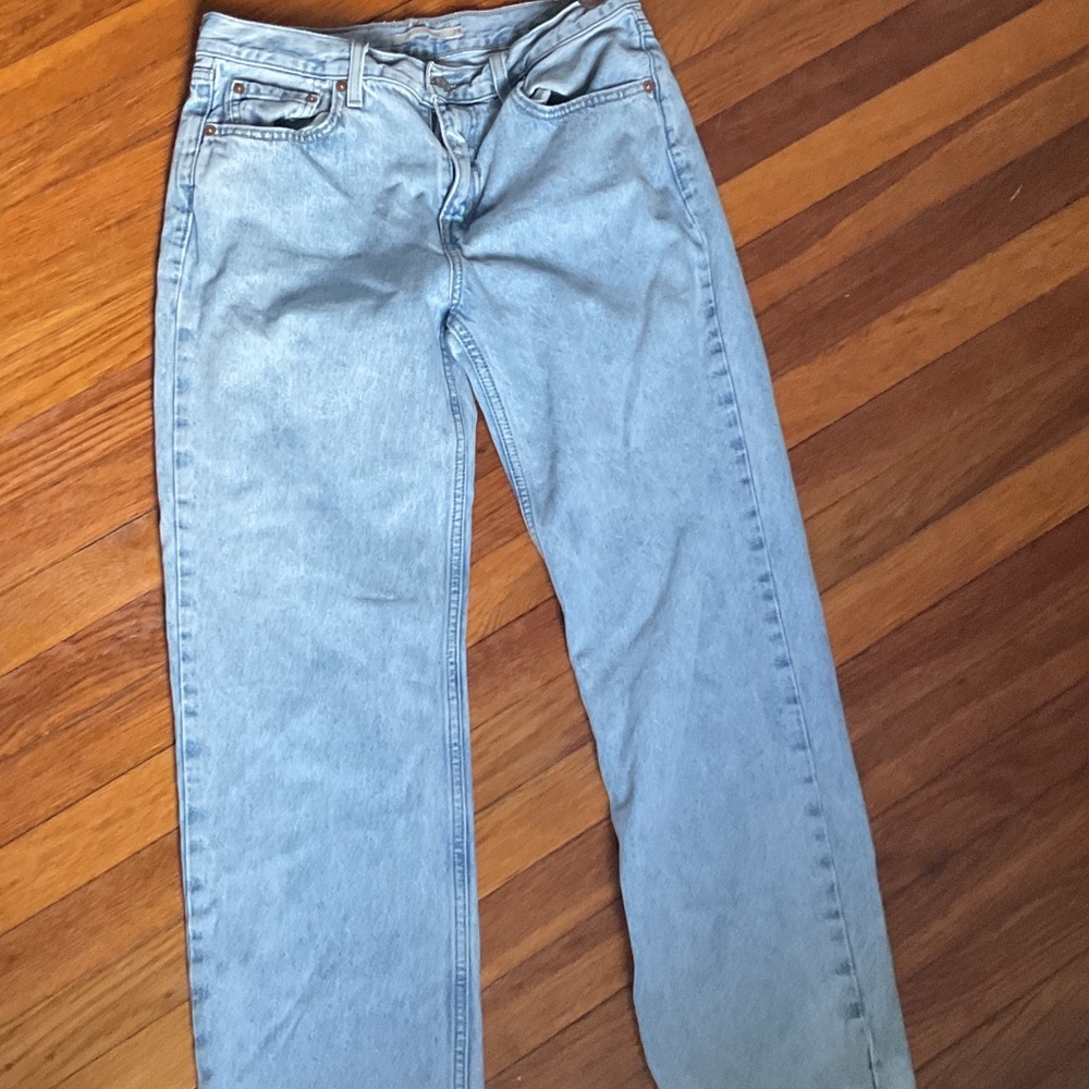 Levi's Light Blue Straight Leg Women's Jeans